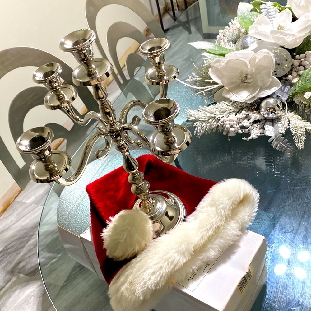Ni le plated 5, Light Candelabra Deaded